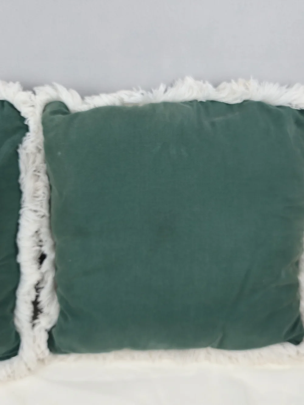 Vintage Mohawk Home Holiday Santa Patchwork Throw Pillows (Set of 2)